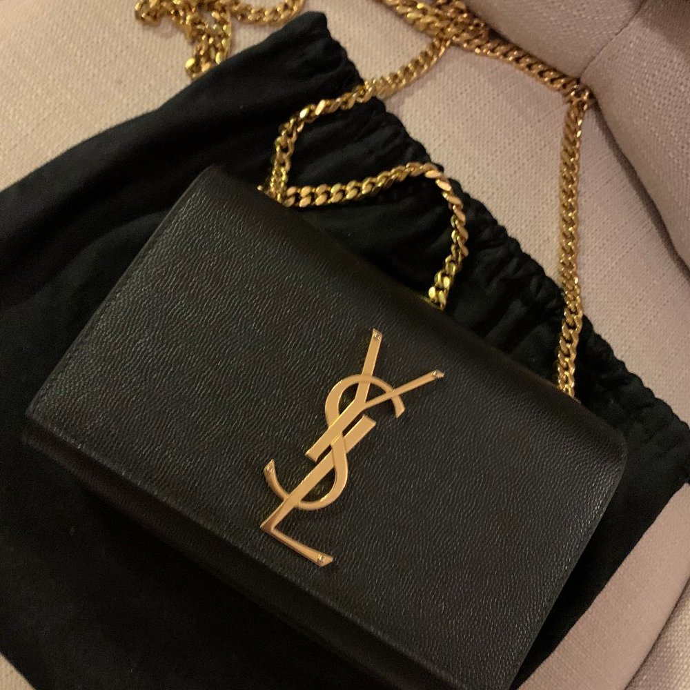 Small Kate Chain Crossbody Bag SAINT LAURENT - Picture 9 of 11